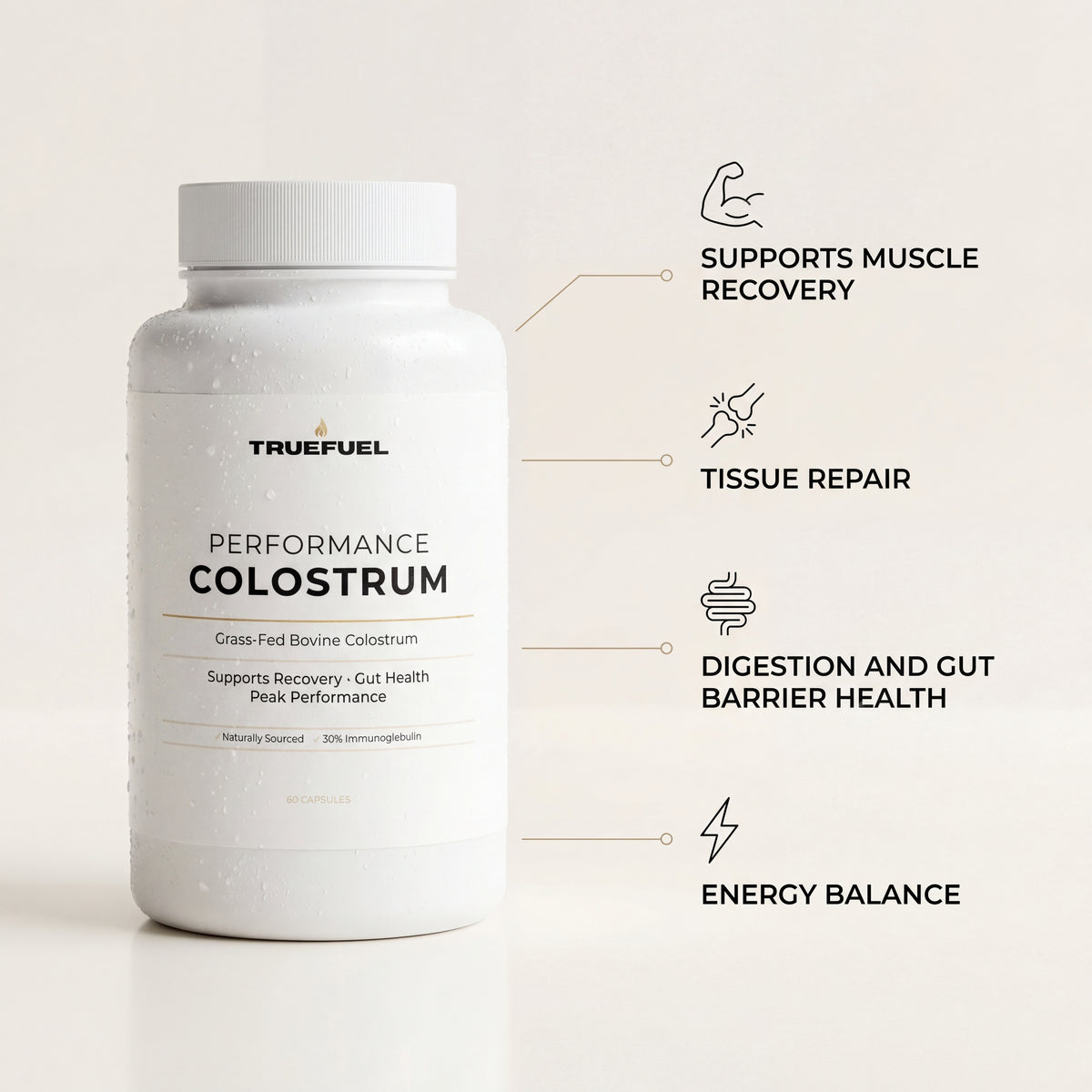 Performance Enhancing Colostrum Capsules
