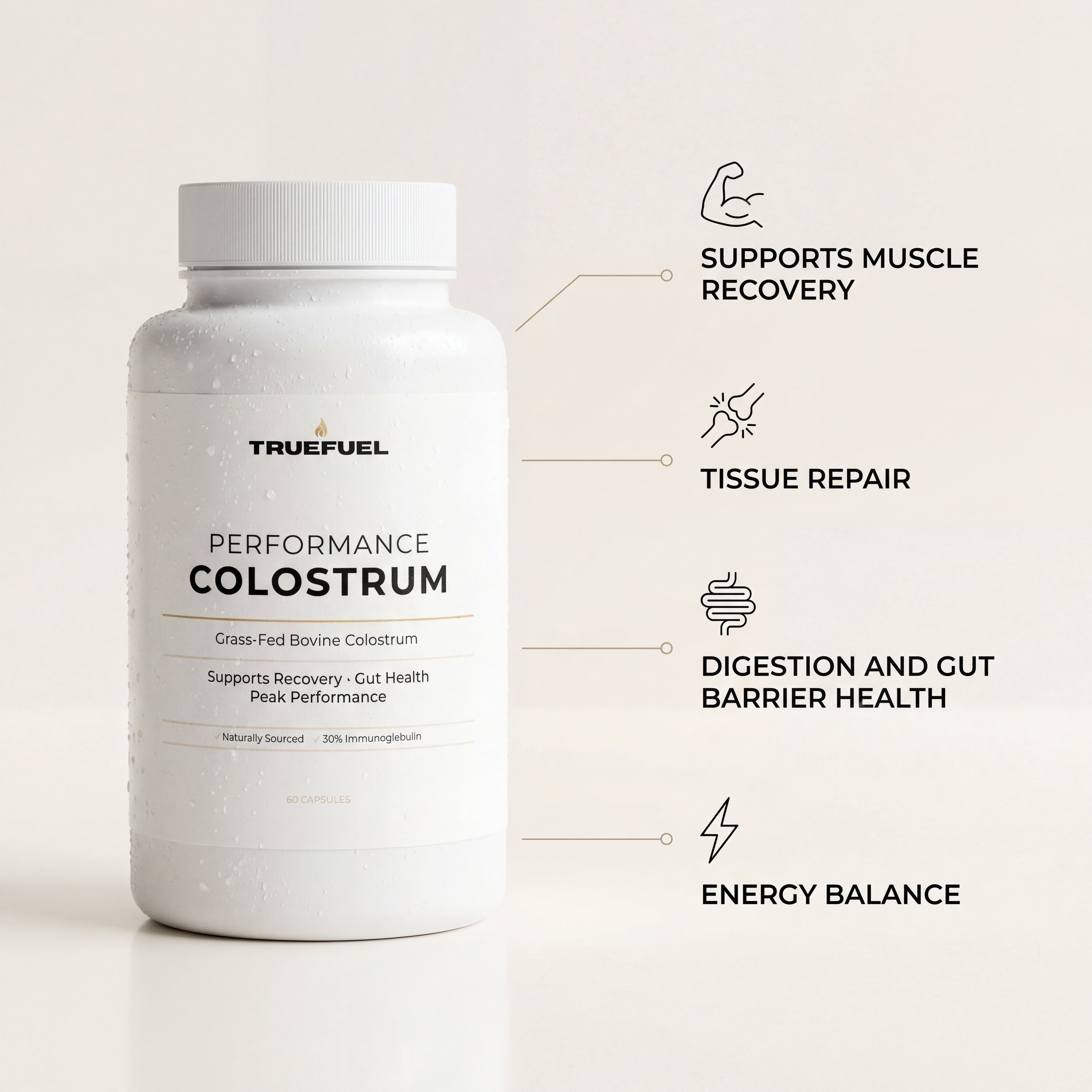 Performance Enhancing Colostrum Capsules